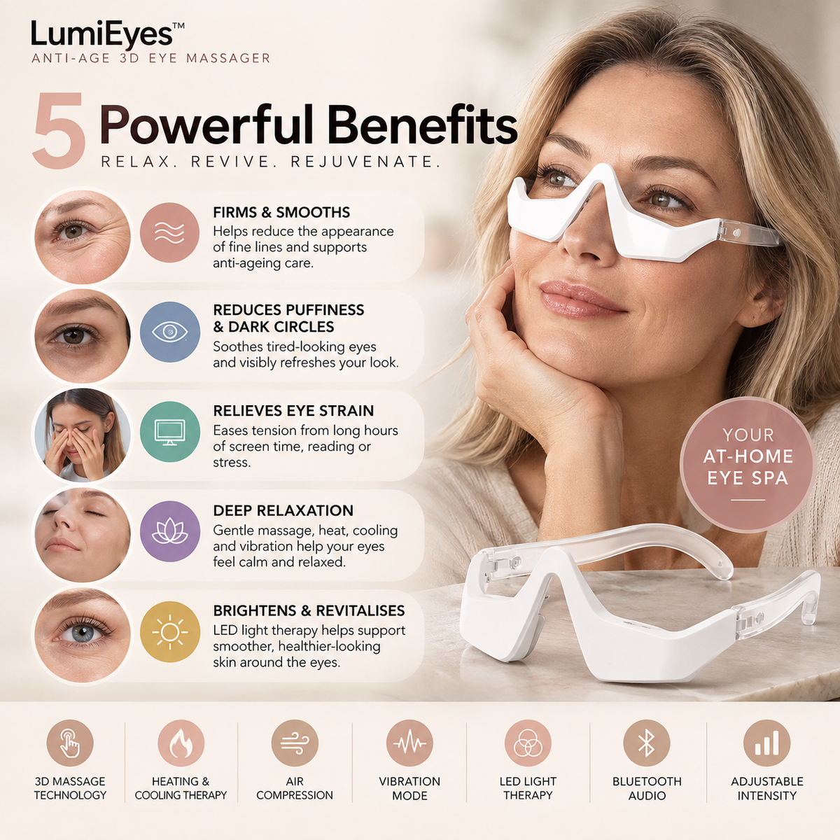 LumiEyes™ Anti-Age 3D Eye Massager